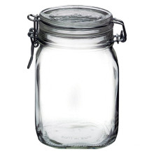 classical design made in china 33oz big size glass jar for food/beverage storage use